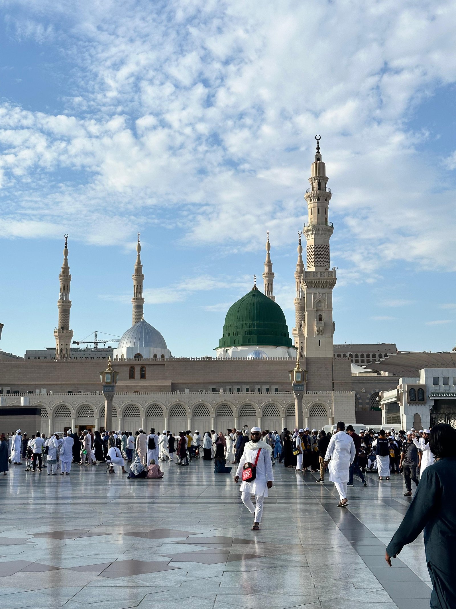 A peaceful moment in Madinah